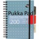 Spiralna bilježnica Pukka Pad Pukka Pad Metalik, A5 crte