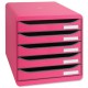 Ladice za spise Multiform Office Set,  5 ladica