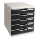 Ladice za spise Multiform, sistem 2, 5 ladica