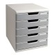 Ladice za spise Multiform, sistem 2, 5 ladica