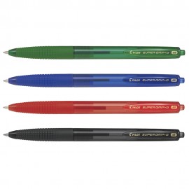 Pilot Kemični svinčnik Super Grip G M, črn BPGG-8R-M-B 12 KOS