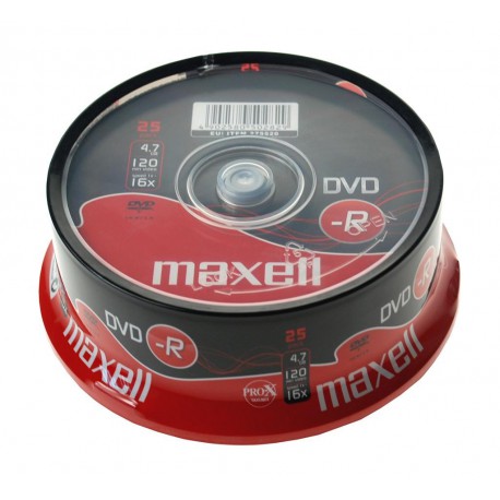 DVD-R Maxell na osi 25/1