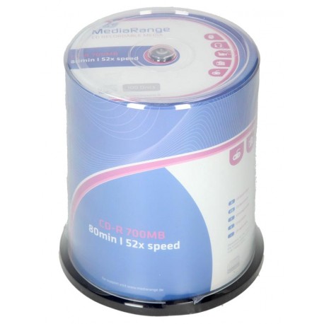 CD-R Mediarange 700 MB, 100/1