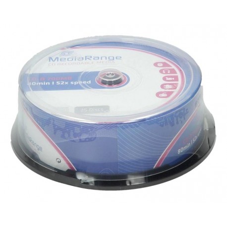 CD-R Mediarange 700 MB, 25/1