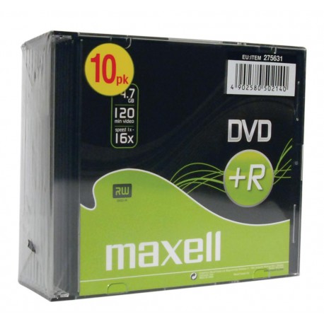 DVD+R Maxell PVC, 10/1