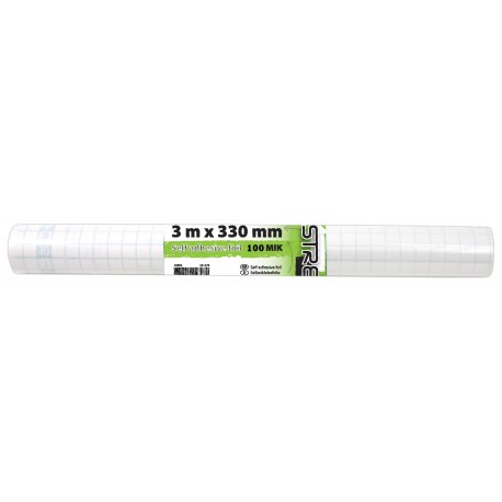 Samoljepiljiva folija 3 m x 330 mm, 100 mic