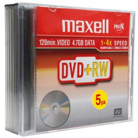 DVD+RW  Maxell, 5/1