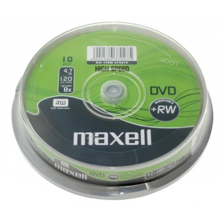 DVD+RW  Maxell, 10/1