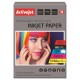 Foto papir Activejet 10 x 15 cm, Inkjet Glossy 260g, 100/1