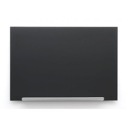 Crna staklena magnetna ploča Nobo Diamond 67,7 x 38,1 cm