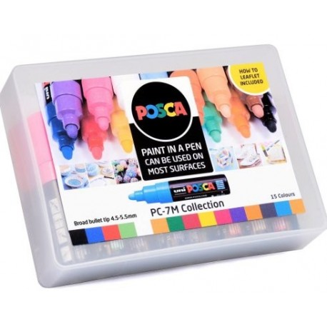 Marker Uni PC-7M POSCA, set 8/1