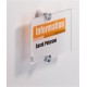 Informacijske kartice Crystal 4821 - 148 x 105 mm