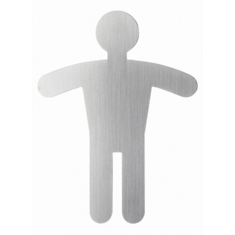 Piktogram: Moški WC - 120 x 90 mm