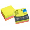 Samoljepiva blok kocka 75 x 75 mm, neon