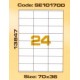Etikete Utility 70 x 36 mm 