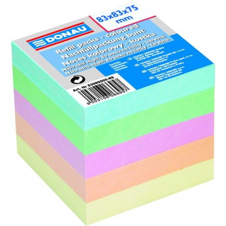Vložni listični za blok kocko, barvni