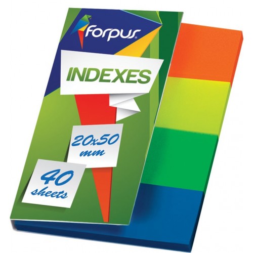 Samoljepivi PVC Indeks listići, 4/1