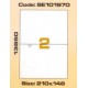 Etikete Utility 210 x 148 mm