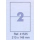 Etikete Forpus 210 x 148 mm