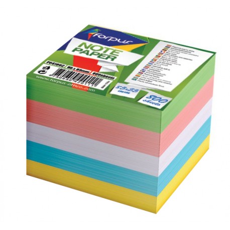 Listići za umetanje u kocku 85 x 85 mm, u boji