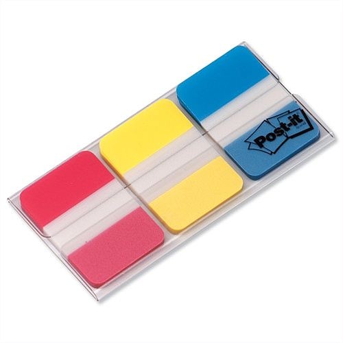 Samoljepivi označivači Post-It Index 686-RYB, Extra strong