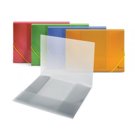 Mapa kutija s preklopima i elastičnom trakom, 2 cm