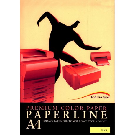 Fotokopirni papir Paperline A4, barvni - Peach