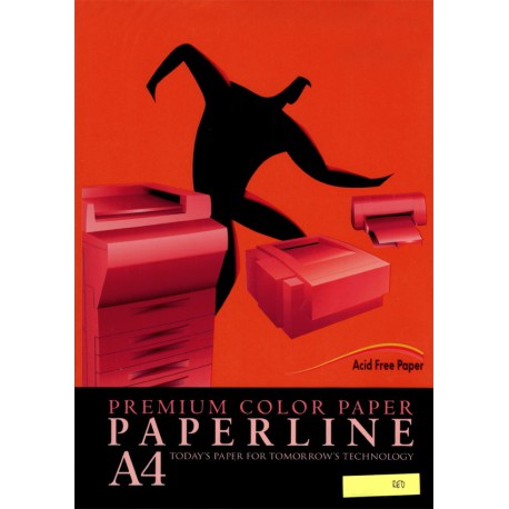Fotokopirni papir Paperline A4, barvni - Red