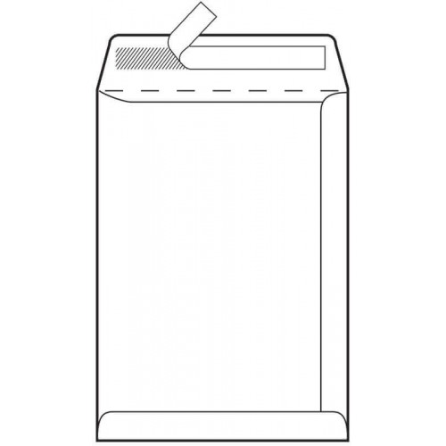 Kuverta vrećica B4, bijela 100 g, 1/1