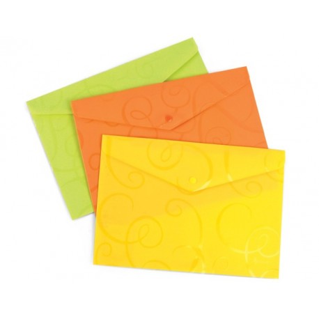 Mapa s gumbom A4 PP Barocco - RASPRODAJA