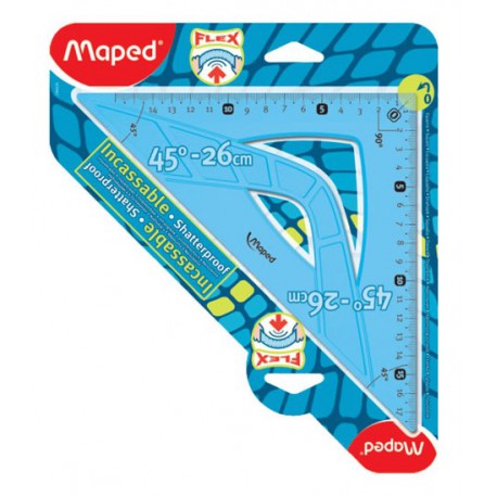 Trikotnik Maped Flex 26 cm/45'