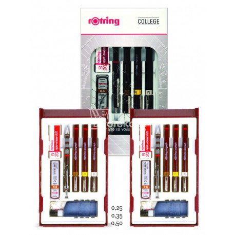 Grafična pisala 7/1 - Rotring College