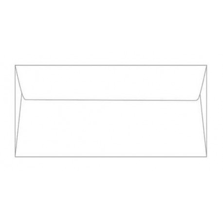 Kuverta A23, 114 x 229 mm, BO – bela, 1/1 - Forpus