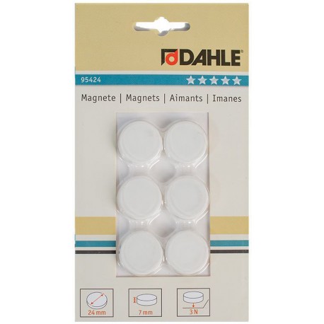 Magneti Dahle Φ 24 mm, 6/1