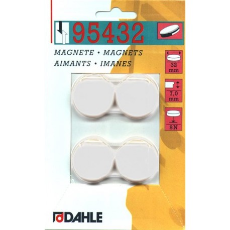 Magneti Dahle Φ 32 mm, 4/1