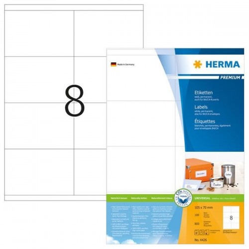 Etikete Herma Superprint No. 4426 - 105 x 70 mm