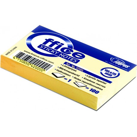 Blok samolepilni 100 x 75 mm, FO42005