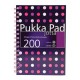 Zvezek špirala Pukka Pad Dots, A5 črte 26048