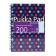 Zvezek špirala Pukka Pad Dots, A5 črte 26048