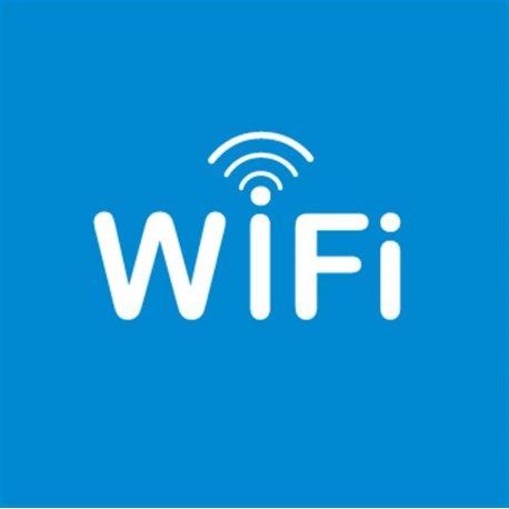 Naljepnica – područje WiFi signala