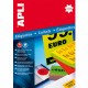 Etikete Apli 210 x 297 mm, 20/1