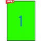 Etikete Apli 210 x 297 mm, 20/1