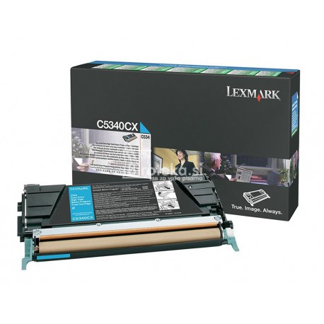 Toner Lexmarx C5340CX – cyan