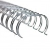 Žičane spirale Klipko 9,5 mm - srebrne