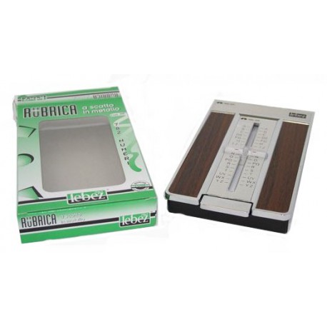 Adresar Lebez 318 s mehanizmom, metalni