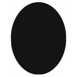 Crna ploča za kredu - Oval