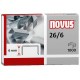 Uložci za klamerice Novus 26/6