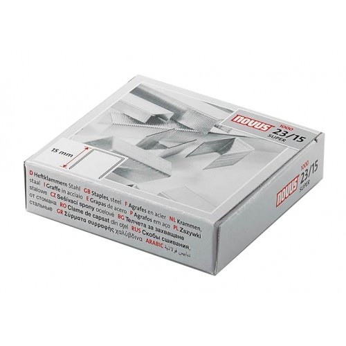 Uložci za klamerice Novus 23/15