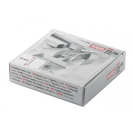 Uložci za klamerice Novus 23/15