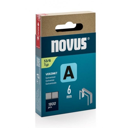 Punjenja za klamerice Novus Tip A, 53/6